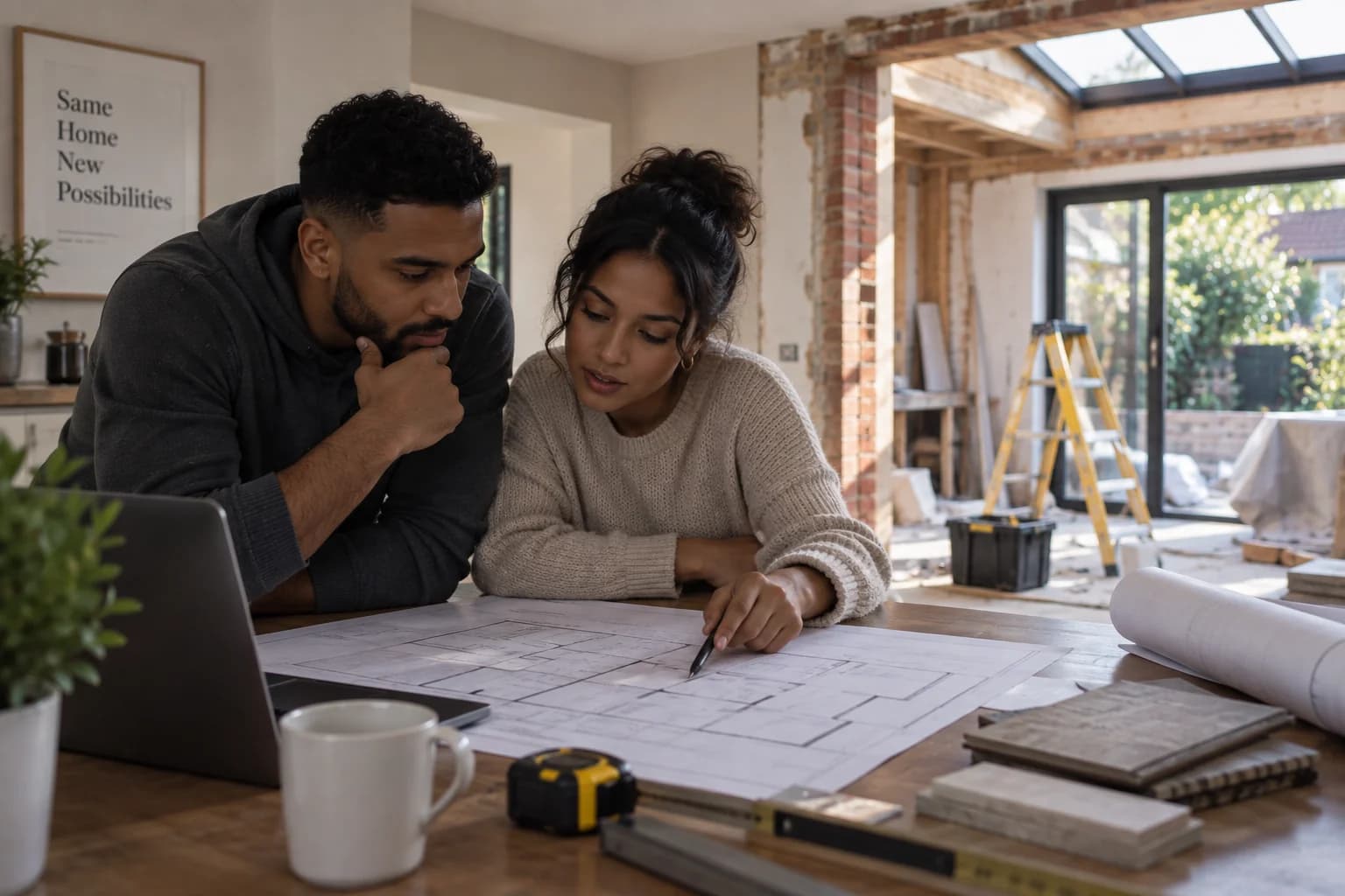 You're planning to extend or renovate