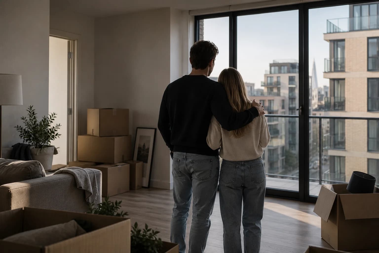 You've bought a leasehold flat